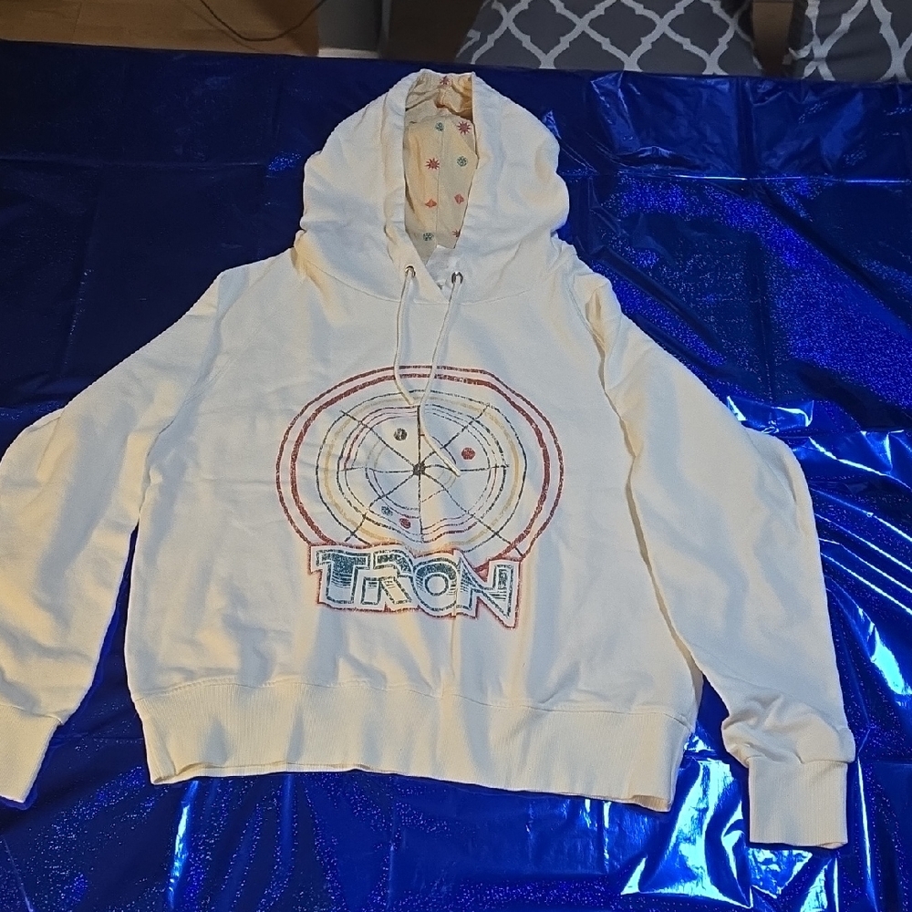 Disney Parks Tron Lightcycle Run Retro Style Hoodie